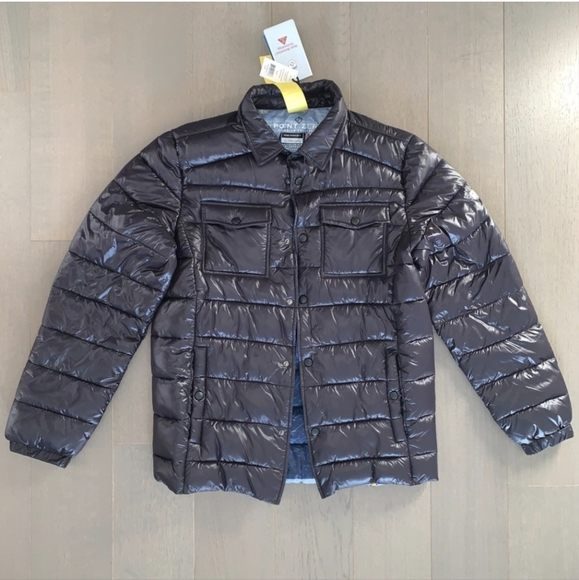 Point Zero Men’s Black Ultralight Puffer Jacket - Picture 9 of 11